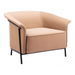 Zuo Burry Accent Chair Tan - Bed & Sofa Hub