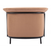 Zuo Burry Accent Chair Tan - Bed & Sofa Hub