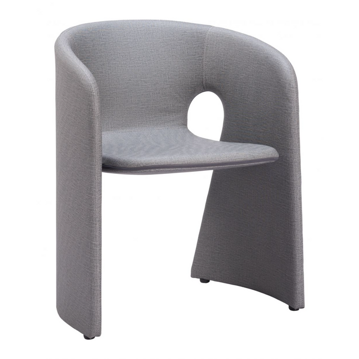 Zuo Rosyth Dining Chair Slate Gray - Bed & Sofa Hub