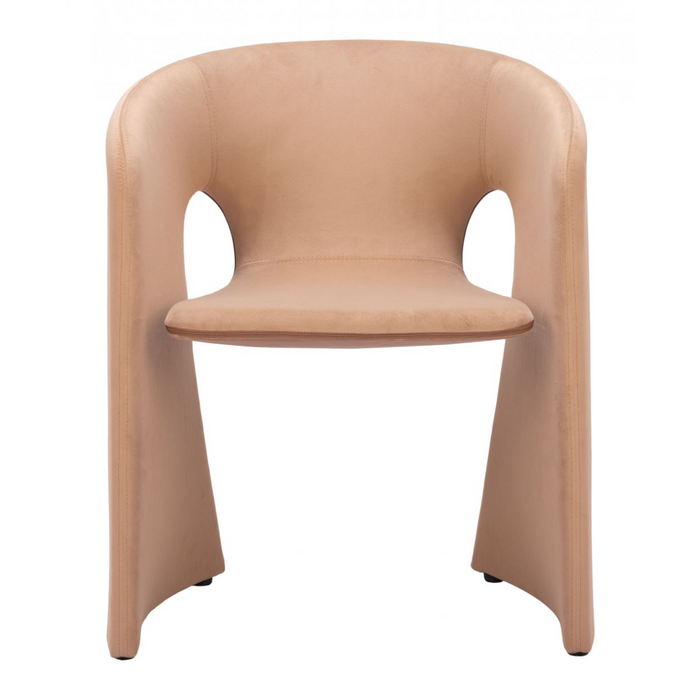 Zuo Rosyth Dining Chair Tan - Bed & Sofa Hub