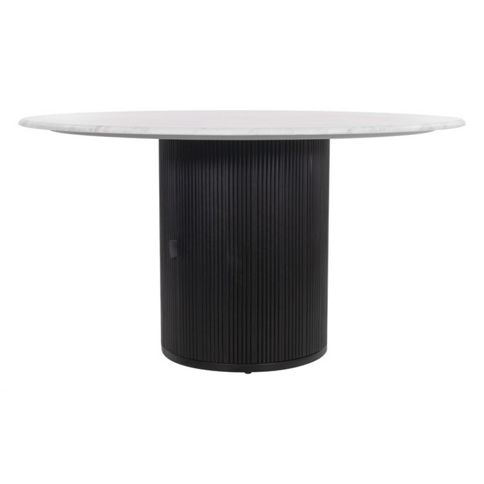 Zuo Izola Dining Table White & Black - Bed & Sofa Hub