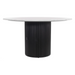 Zuo Izola Dining Table White & Black - Bed & Sofa Hub