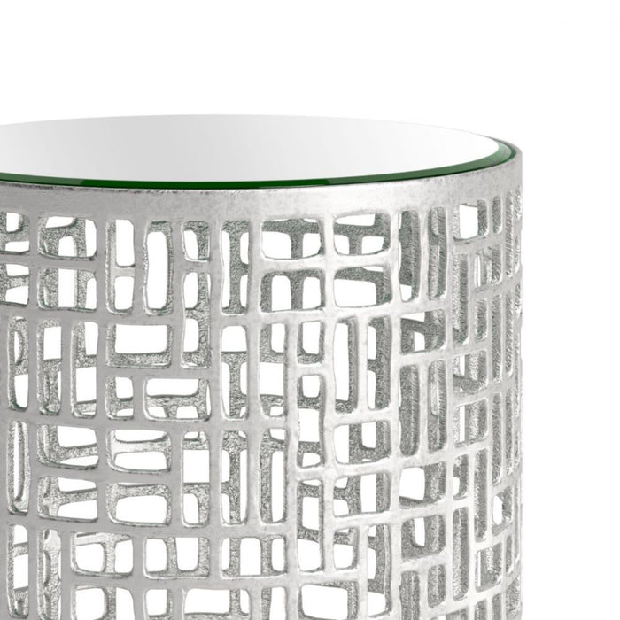 Zuo Reden Side Table Set Silver - Bed & Sofa Hub