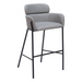 Zuo Bremor Barstool Slate Gray - Bed & Sofa Hub