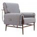 Zuo Klem Accent Chair Gray - Bed & Sofa Hub