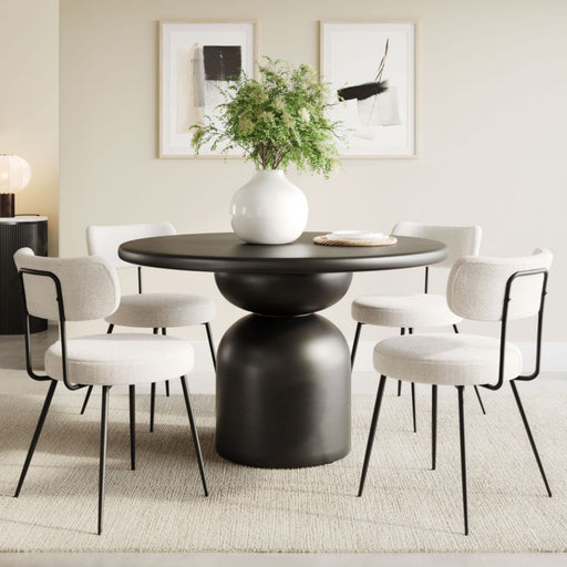 Zuo Hals Dining Table Black - Bed & Sofa Hub
