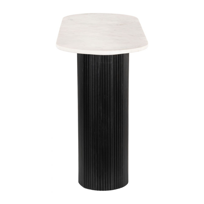 Zuo Izola Console Table White & Black - Bed & Sofa Hub