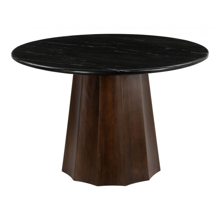 Zuo Aipe Dining Table Black & Brown - Bed & Sofa Hub