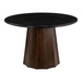 Zuo Aipe Dining Table Black & Brown - Bed & Sofa Hub