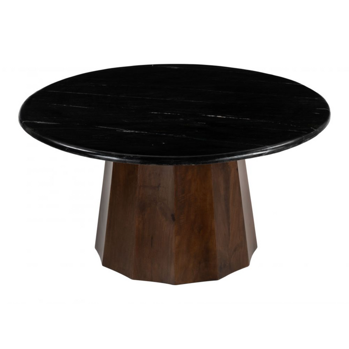 Zuo Aipe Coffee Table Black & Brown - Bed & Sofa Hub