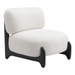 Zuo Bombo Accent Chair White - Bed & Sofa Hub