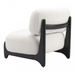 Zuo Bombo Accent Chair White - Bed & Sofa Hub