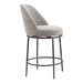 Zuo Nordhavn Swivel Counter Stool Gray - Bed & Sofa Hub