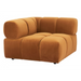 Zuo Rist Corner Chair Brown - Bed & Sofa Hub