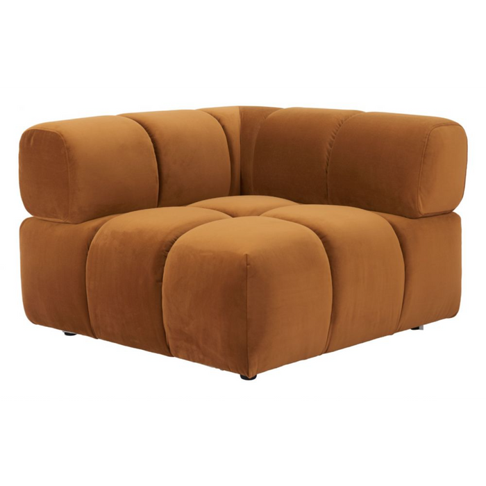Zuo Rist Corner Chair Brown - Bed & Sofa Hub