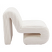 Zuo Opam Accent Chair White - Bed & Sofa Hub
