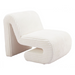 Zuo Opam Accent Chair White - Bed & Sofa Hub