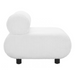 Zuo Rahat Accent Chair White - Bed & Sofa Hub