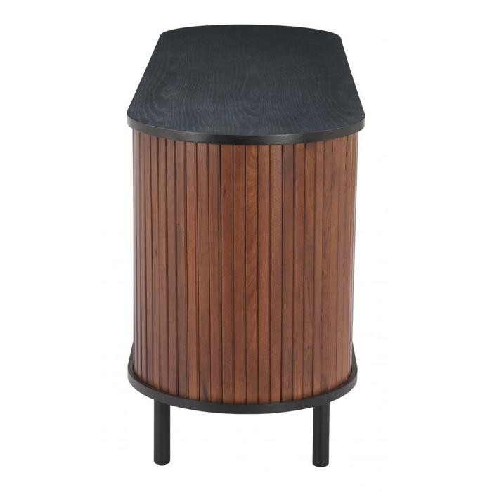 Zuo Koriana Sideboard Black & Walnut - Bed & Sofa Hub