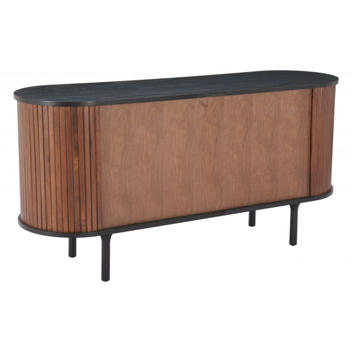 Zuo Koriana Sideboard Black & Walnut - Bed & Sofa Hub