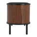 Zuo Koriana Entertainment Stand Black & Walnut - Bed & Sofa Hub