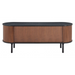 Zuo Koriana Entertainment Stand Black & Walnut - Bed & Sofa Hub