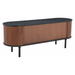 Zuo Koriana Entertainment Stand Black & Walnut - Bed & Sofa Hub