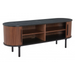 Zuo Koriana Entertainment Stand Black & Walnut - Bed & Sofa Hub