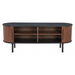 Zuo Koriana Entertainment Stand Black & Walnut - Bed & Sofa Hub