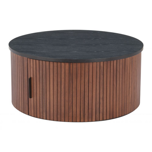 Zuo Nejaus Coffee Table Black & Walnut - Bed & Sofa Hub