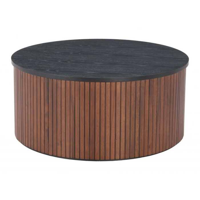 Zuo Nejaus Coffee Table Black & Walnut - Bed & Sofa Hub