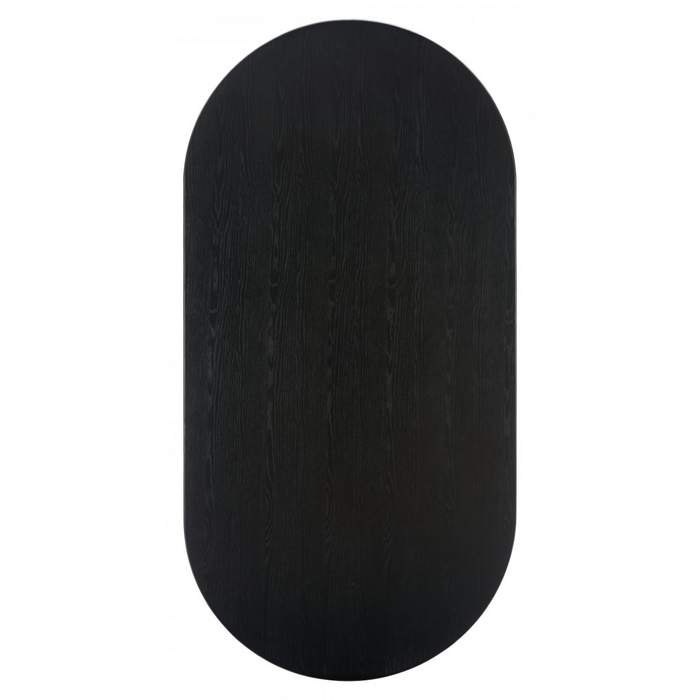 Zuo Lassig Dining Table Black & Walnut - Bed & Sofa Hub