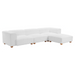 ZUO Tayte Sofa White - Bed & Sofa Hub