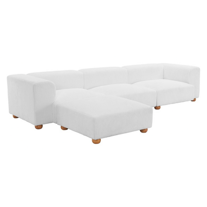 ZUO Tayte Sofa White - Bed & Sofa Hub