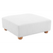 Zuo Tayte Ottoman White - Bed & Sofa Hub