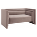 ZUO Trippel Loveseat Sofa Taupe - Bed & Sofa Hub