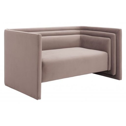 ZUO Trippel Loveseat Sofa Taupe - Bed & Sofa Hub