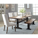 Coaster Bexley 6-piece Rectangular Live Edge Dining Room Table Set Honey - Bed & Sofa Hub