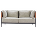 Zuo Stirbe Loveseat Gray - Bed & Sofa Hub