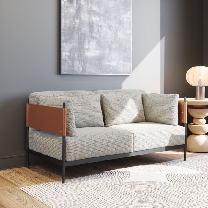 Zuo Stirbe Loveseat Gray - Bed & Sofa Hub