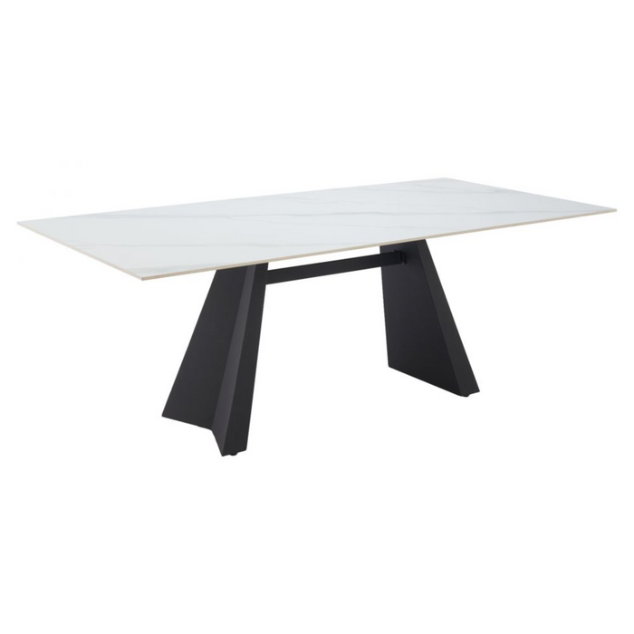 Zuo Inky Dining Table White - Bed & Sofa Hub