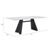 Zuo Inky Dining Table White - Bed & Sofa Hub