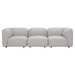 Zuo Biak Middle Chair Gray - Bed & Sofa Hub