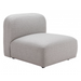 Zuo Biak Middle Chair Gray - Bed & Sofa Hub