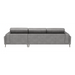 ZUO Bliss Chaise Sectional - Bed & Sofa Hub