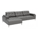 ZUO Bliss Chaise Sectional - Bed & Sofa Hub