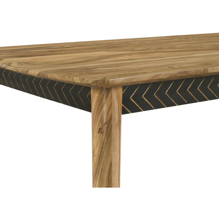 Coaster Partridge 7-piece Counter Dining Room Set Sheesham and Espresso - Bed & Sofa Hub