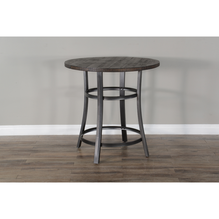 Sunny Designs Counter Height Dining Table Tobacco Leaf - Bed & Sofa Hub