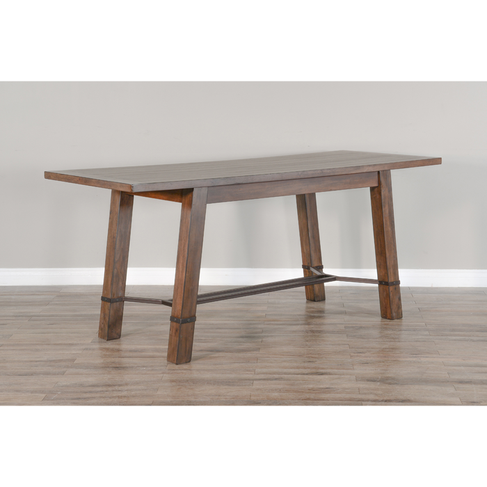 Sunny Designs Rectangular Counter Height Table Buckskin - Bed & Sofa Hub