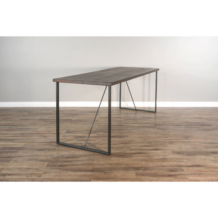 Sunny Designs Newport Counter Height Friendship Table Tobacco Leaf - Bed & Sofa Hub